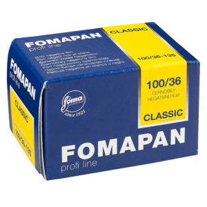 Фотоплёнка FOMA FOMAPAN 100, 35 мм, iso 100, тип 135 (узкая), 36 кадров