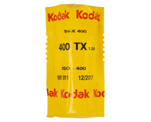Фотоплёнка Kodak Tri-X 400, Roll Film, iso 400, тип 120 (широкая)