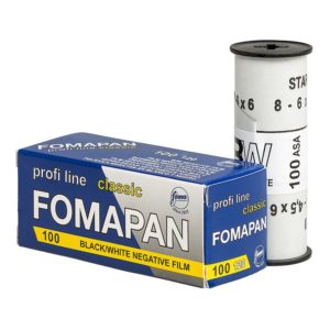 Фотоплёнка FOMA FOMAPAN 100, Roll Film, iso 100, тип 120 (широкая)