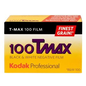 Фотоплёнка KODAK TMAX 100, 35 мм, iso 100, тип 135 (узкая), 36 кадров