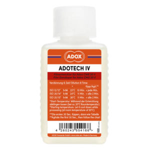 Проявитель для плёнки ADOX ADOTECH IV 100ml