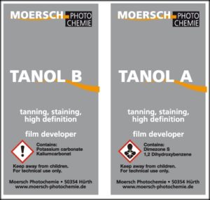 Проявитель для плёнки Moersch Tanol, концентрат 2x100 мл