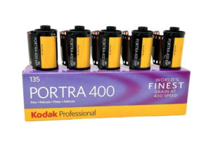 Фотоплёнка KODAK PORTRA, 35 мм, iso 400, тип 135 (узкая), 36 кадров
